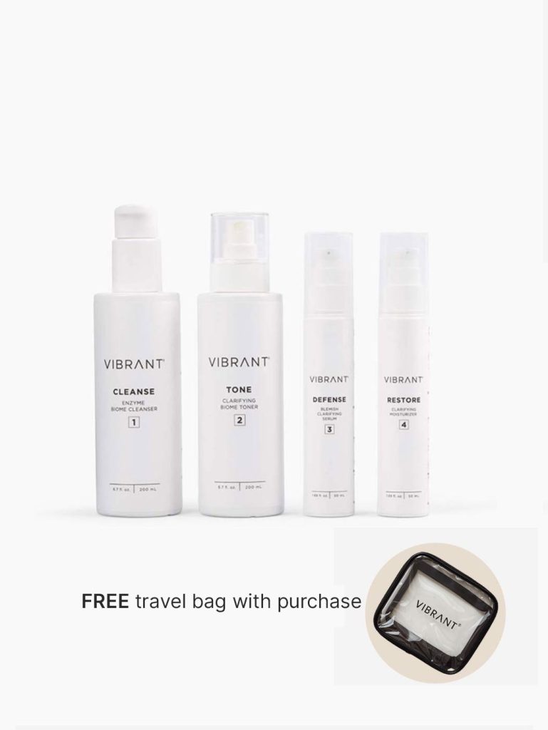 Vibrant 4-Step Blemish System​